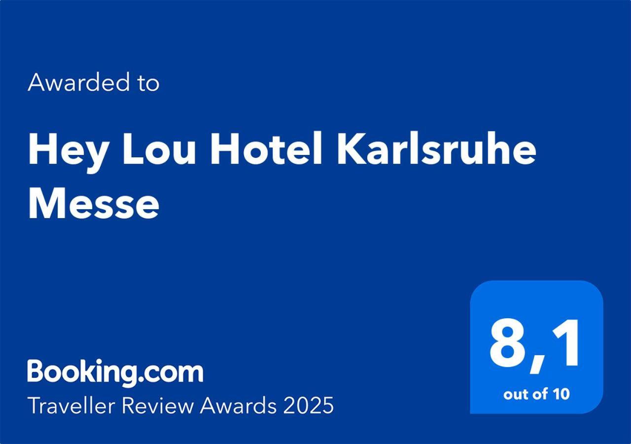 Hey Lou Hotel Karlsruhe Messe Rheinstetten Dış mekan fotoğraf